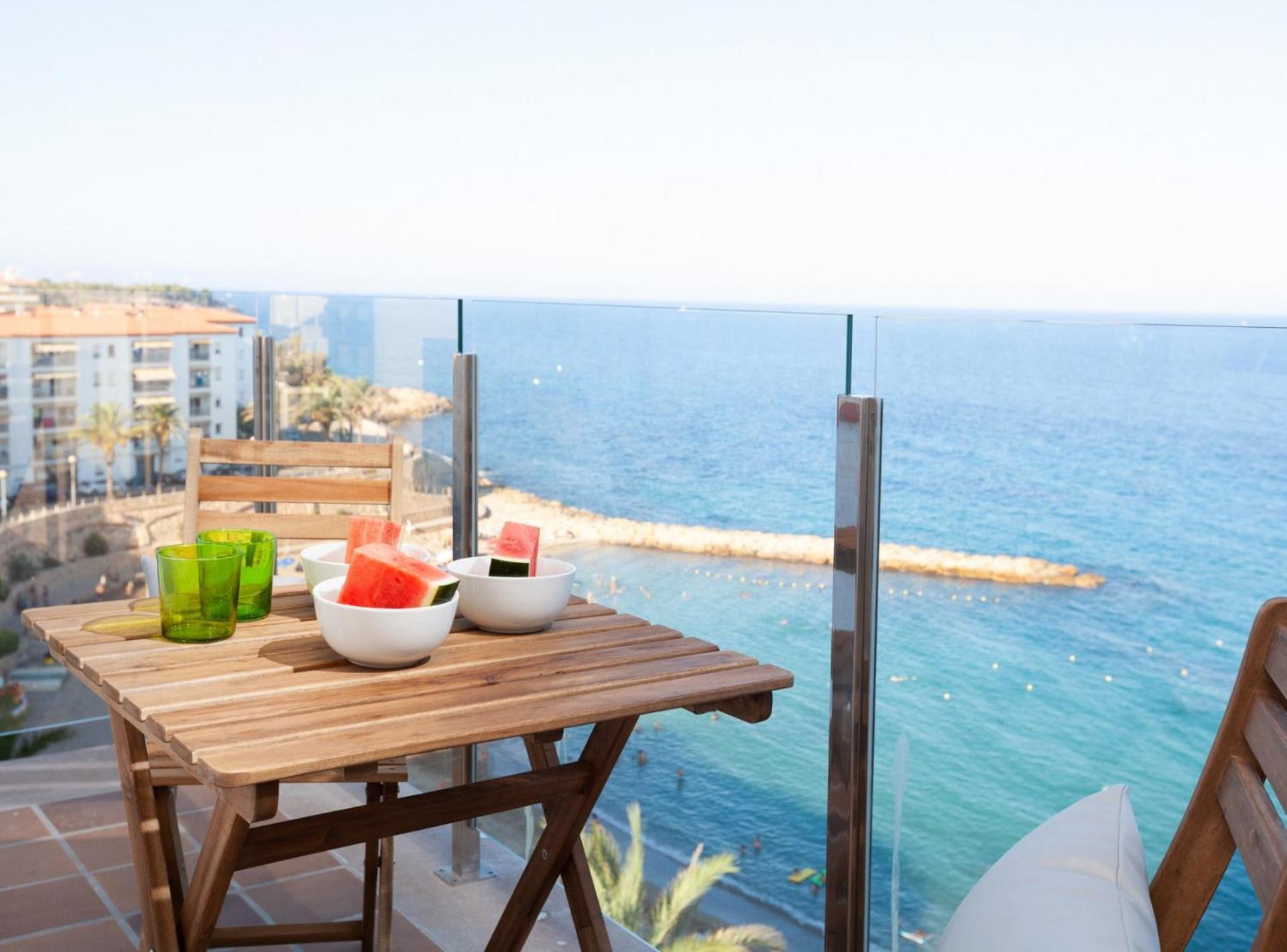 La Cala Beach 4A Deluxe Apartment With Terrace L'Ametlla de Mar Eksteriør bilde